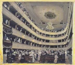 Auditorio en el antiguo Burgtheater